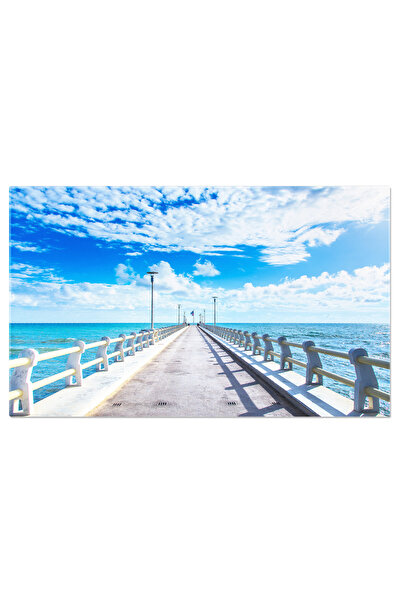 StoryGift Romania Tablou Canvas Vedere Iarna La Coasta Flakstad Lofoten, Norvegia, Iarna, Peisaj, Munti 3570