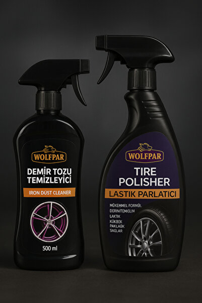 WOLFPAR Demir tozu ve lastik parlatıcı