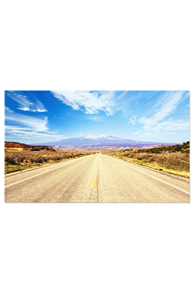 StoryGift Romania Tablou Canvas Cu Drumul Din Utah - Calatorie Prin Desert Si...