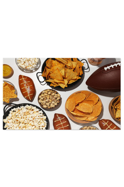 StoryGift Romania Tablou Canvas Atmosfera Sportiva Si Gustari Delicioase Popc...