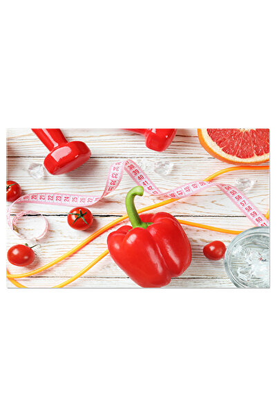 StoryGift Romania Tablou Canvas: Sanatate Si Fitness: Nutritie Si Exercitii