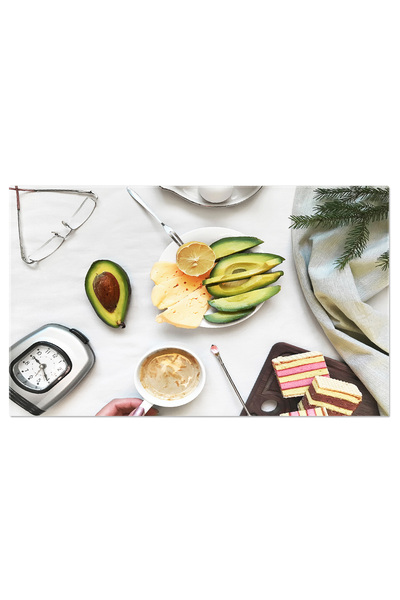 StoryGift Romania Tablou Canvas: Mic Dejun Cu Avocado - Mic Dejun, Avocado, M...