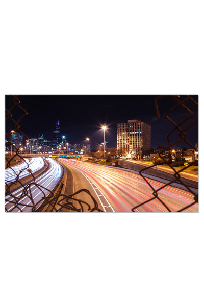 StoryGift Romania Tablou Canvas Skyline-ul Din Chicago - Orasul Si Arhitectura Sa Impresionanta