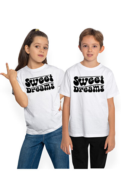 StoryGift Romania Tricou Copii Cu O Urare De Noapte Buna In Engleza "sweet Dr...