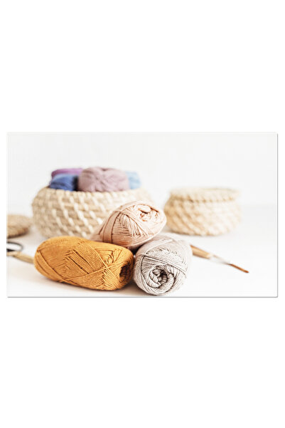 StoryGift Romania Tablou Canvas - Magia Tricotatului: Lana, Ata Si Pasiune Ma...