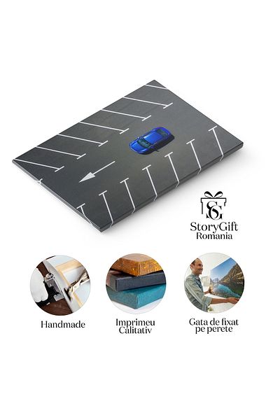 StoryGift Romania Tablou Canvas Calatorie, Paris, Franta, Turist, Turn Eiffel, Peisaj Urban, Vacanta 4749