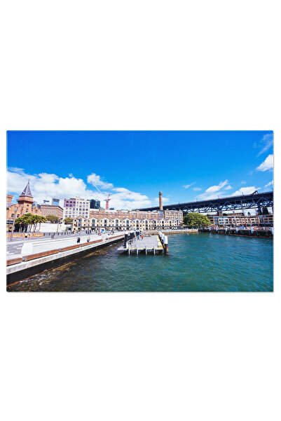 StoryGift Romania Tablou Canvas Campbells Cove Si Sydney Harbour In Australia...