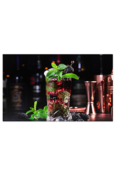 StoryGift Romania Tablou Canvas - Cocktailuri Racoritoare, Mojito Si Sangria,...