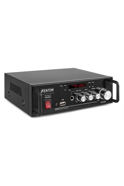 Fenton Fenton AV344 Battery-Powered Audio Amplifier, Bluetooth, USB, SD