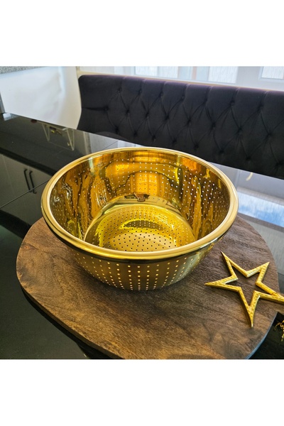 LOVYCO Makarna Süzgeçi & Sebze Meyve Süzgeçi 30 Cm