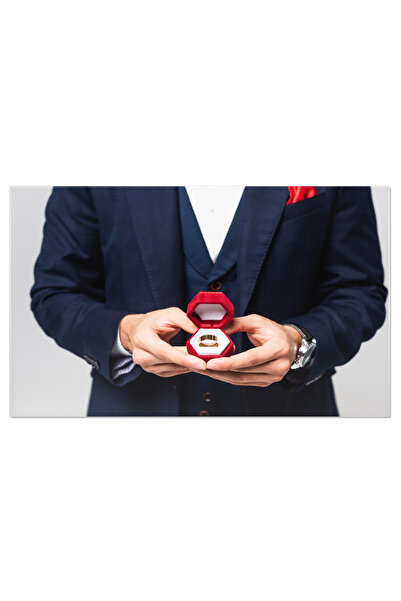 StoryGift Romania Tablou Canvas Rafinament Si Surpriza Barbat Elegant Tinand ...