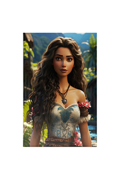 StoryGift Romania Tablou Canvas: Portret De Fata Draguta - Stil Disney/pixar ...