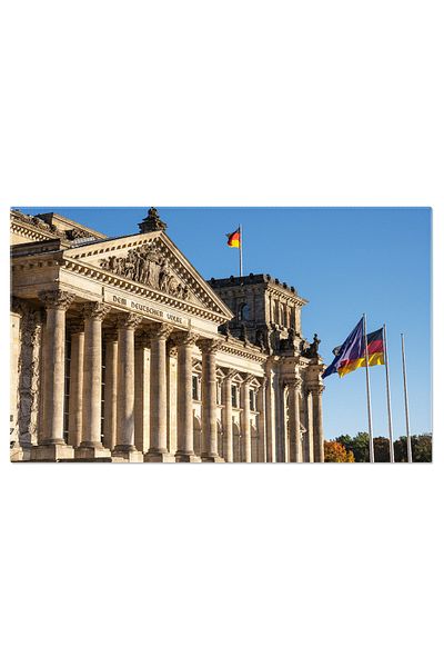 StoryGift Romania Tablou Canvas Portalul De Intrare Al Reichstagului Din Berlin, Arhitectura, Monument, Istorie,