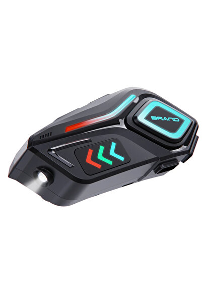 Dynego K08 Bluetooth 5.4 Motosiklet Kask Kulaklık 800mAh Wireless Stereo LED Işık Kulaklık