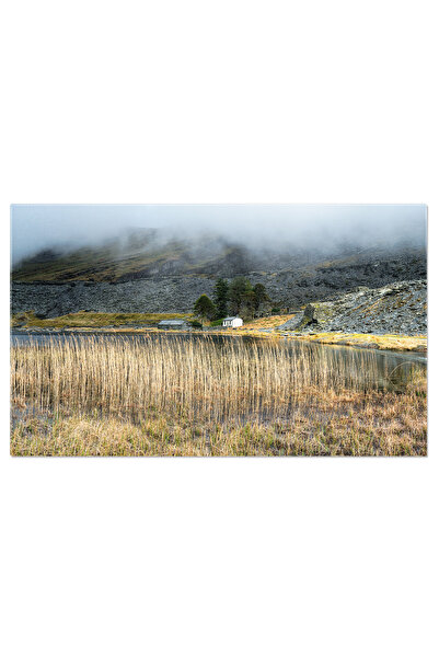 StoryGift Romania Tablou Canvas Cariera De Schist Cwmorthin In Snowdonia Snowdonia, Tara Galilor, Ceata, Cariera