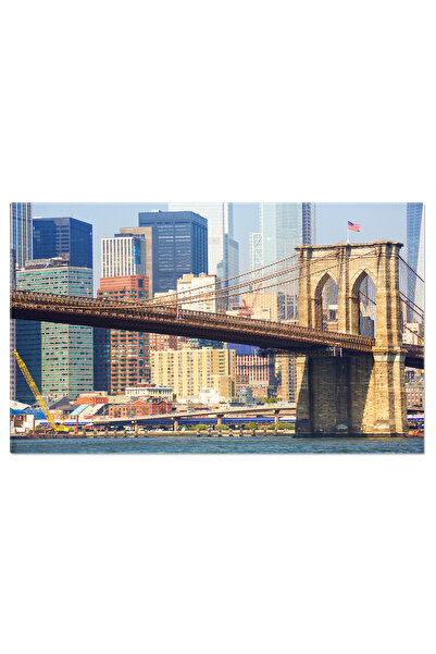 StoryGift Romania Tablou Canvas Podul Brooklyn In New York Panorama Orasului ...
