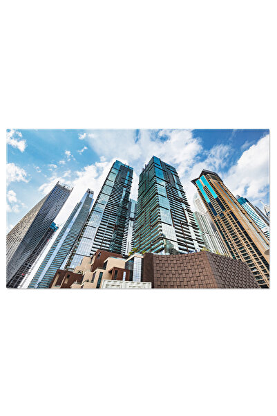 StoryGift Romania Tablou Canvas: Dubai Marina - Un Orasel Modern Printre Zgar...