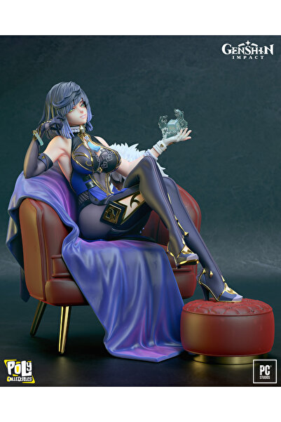 Genshin Impact Yelan – Premium Koleksiyon Figürü | 25 Cm