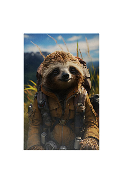 StoryGift Romania Tablou Canvas: Explorarea Mediului Natural De Animalul Curi...