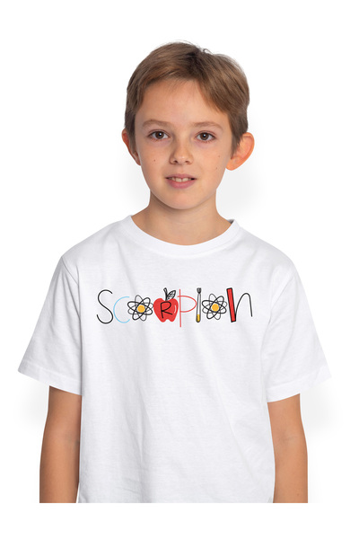 StoryGift Romania Tricou Copii Cu Numele Scorpion, Si Mesaj Amuzant, Curios, ...