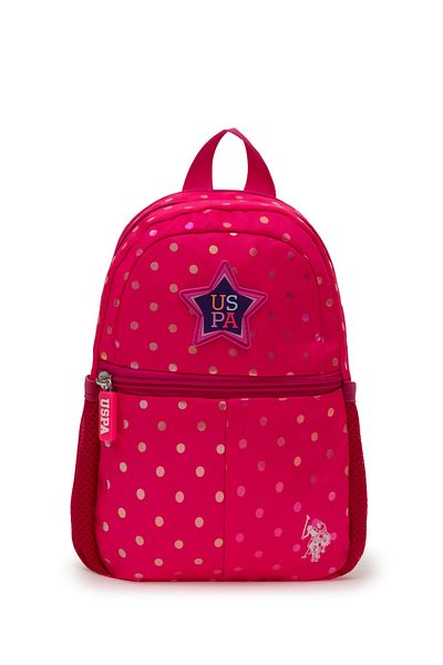 U.S. Polo Assn. Girl's Pink School Bag 50315100-Vr041