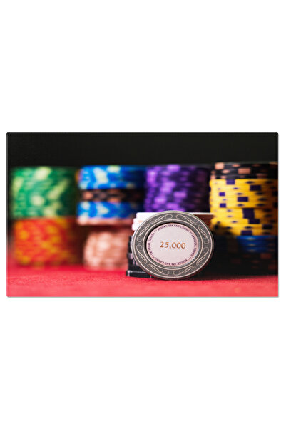 StoryGift Romania Tablou Canvas Cu Noroc La Cazino: Jocuri Si Bucurie La Masa...