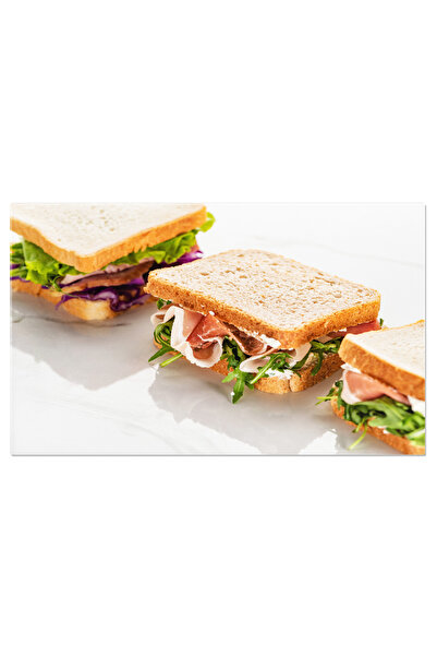 StoryGift Romania Tablou Canvas Savoare Si Sanatate Sandwichuri Cu Rucola Si ...