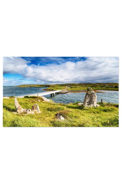 StoryGift Romania Canvas Print Great Bernera In The Outer Hebrides, Great Bernera, Landscape, Islands 2226