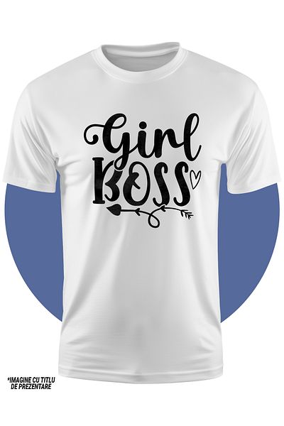 StoryGift Romania Kids T-Shirt For A Girl Boss - Business Wealth 100% Cotton, Unisex, White, 12 Years, 15