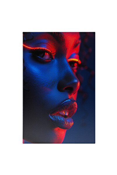 StoryGift Romania Tablou Canvas Culorile Și Creativitatea Portretul Unei Feme...