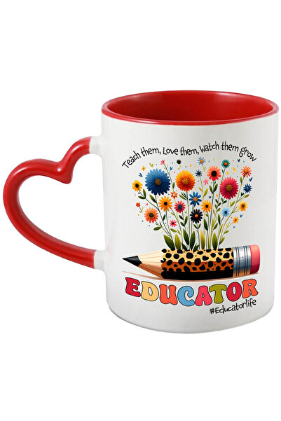 StoryGift Romania Cana cu mesajul "Teach them, love them, watch them grow, ed...