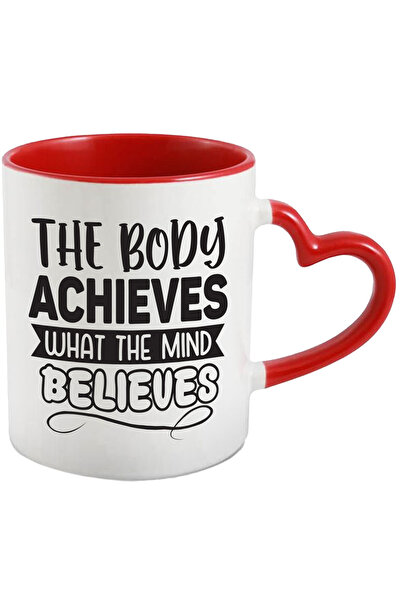 StoryGift Romania Cana cu mesaj motivational "Corpul realizeaza ceea ce minte...