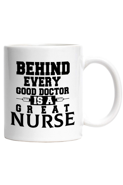 StoryGift Romania Cana cu mesajul "In spatele fiecarui doctor bun este o asis...