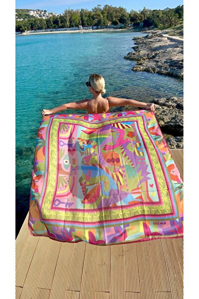 Olima Tile Art Alara Ss25 Pareo 130x130 Cm