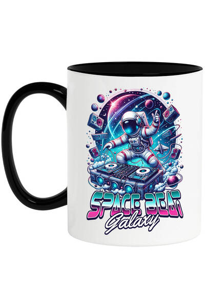 StoryGift Romania Cana cu Astronaut In Spatiu Petrecere Muzica Dj, Space Beat...