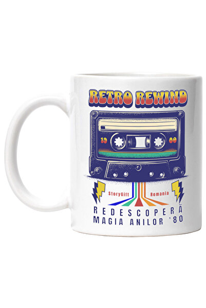StoryGift Romania Cana casetofon vintige Retro Rewind Redescoperă magia anilo...