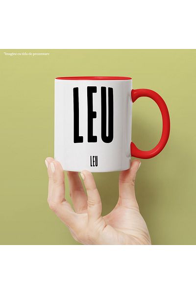 StoryGift Romania Lion Word Mug, Motivational, Self Help, Self Understanding, Appreciation, Hope, With,STG