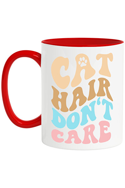 StoryGift Romania Cana pentru iubitorii de pisici cu textul "Cat hair don't c...