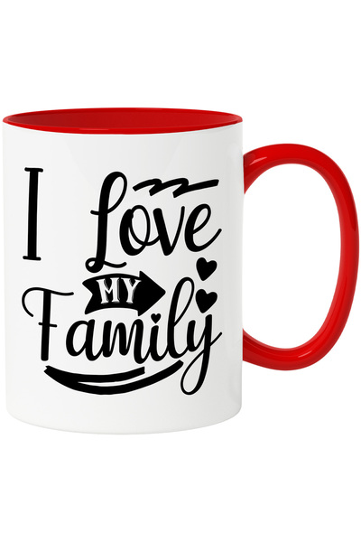 StoryGift Romania Cana cu inimioare pentru cei care isi iubesc enorm familiil...