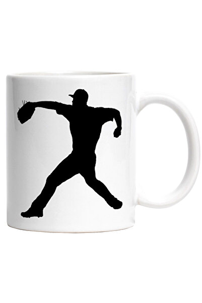 StoryGift Romania Cana cu un jucator de baseball care se pregateste sa arunce...