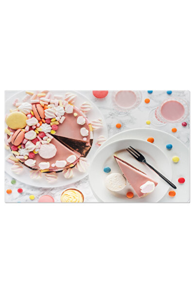 StoryGift Romania Tablou Canvas Vederea De Sus A Unui Tort De Aniversare, Imp...