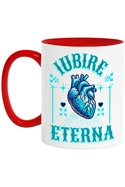 StoryGift Romania Cana cu Inima Anatomica Text Iubire eterna Valentine's Day ...