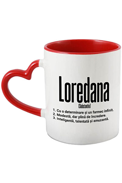 StoryGift Romania Cana Cu Numele Loredana, si Mesaj Motivational, Determinare...