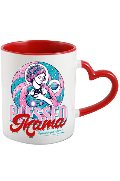 StoryGift Romania Cana cu Mama Si Copii Frati Familie Text Blessed Mama Copii...