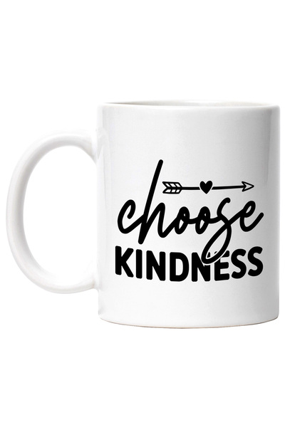 StoryGift Romania Cana cu inimioara si sfatul "Choose kindness" - alege bunat...