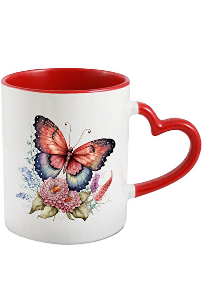 StoryGift Romania Cana cu un fluture | ilustratie | natura | flori | libertat...