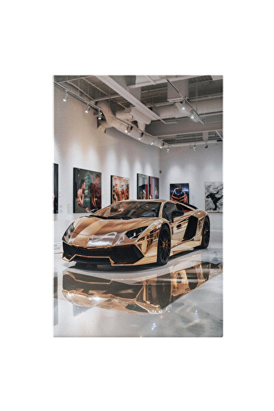 StoryGift Romania Tablou Canvas: Expoziția Luxoasă Ri Și Lamborghini Din Meta...