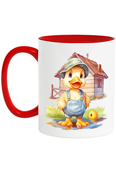 StoryGift Romania Cana cu un pui de rata | ilustratie | casuta in spate | iar...