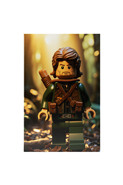 StoryGift Romania Tablou Canvas: Aragorn Lord Of The Rings Figurina Lego Stap...