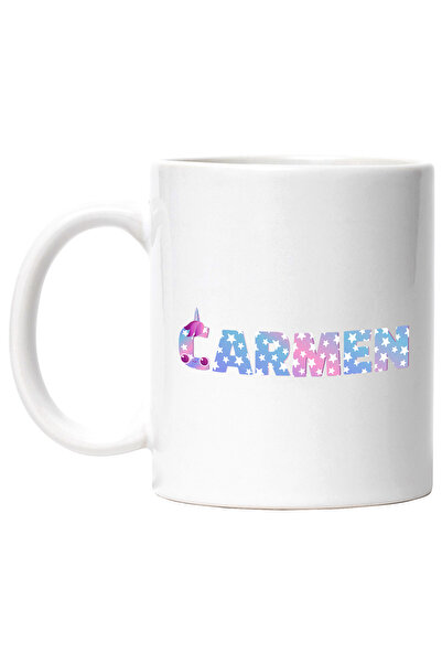 StoryGift Romania Cana Cu Numele Carmen, Unicorn, Printesa, Fairytale, Dragut...